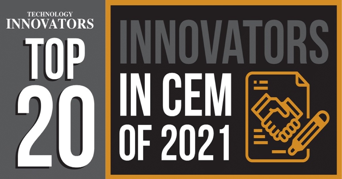 Customer Experience (CX): Top 20 Innovators in CEM of 2021